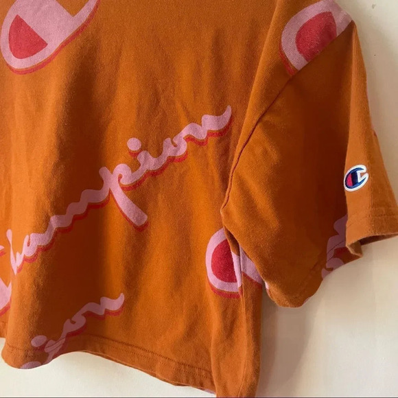 Champion rust orange‎ crop top  XS - Picture 3 of 8